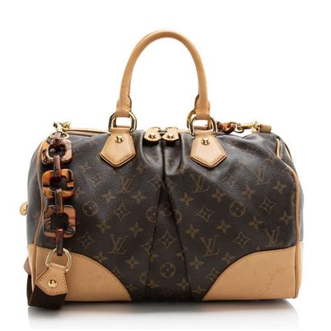 Louis Vuitton Limited Edition Monogram Canvas Stephen Satchel