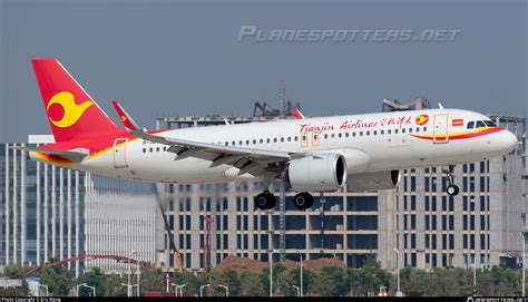 B W Tianjin Airlines Airbus A N Photo By Eric Wang Id