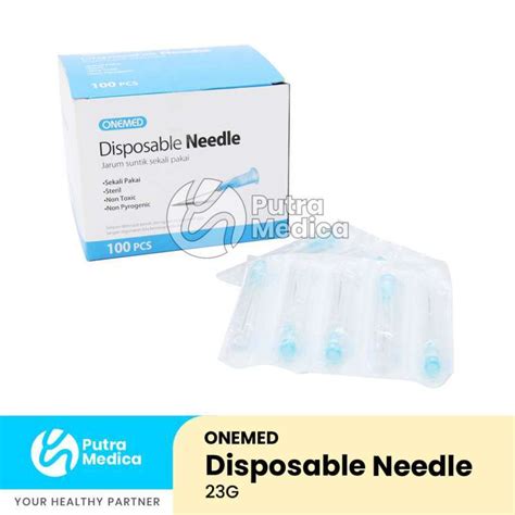 Jual Onemed Needle Jarum Suntik Injeksi Spuit Ukuran 24G Di Seller