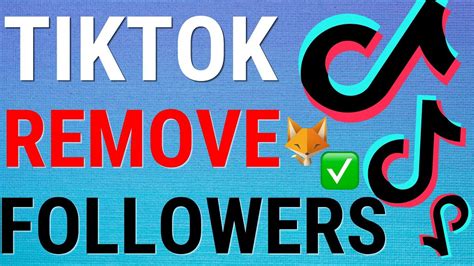 How To Remove Followers From Your TikTok Account YouTube