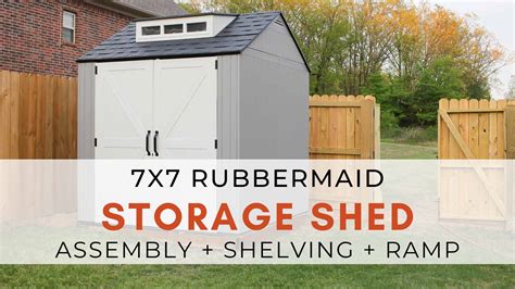 Rubbermaid Storage Shed + Shelving & Organization – Porch Light Reading