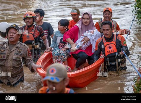 Rescuers Evacuate Residents From Their Flooded Homes In Suli Sub