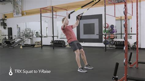 Trx Squat To Y Raise Youtube