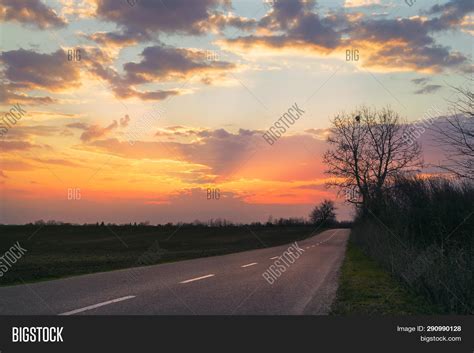 Sunset Countryside Image & Photo (Free Trial) | Bigstock