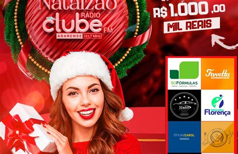 Natalzão Rádio Clube Fm Emissora Sorteia Mil Reais Em Dinheiro Saiba