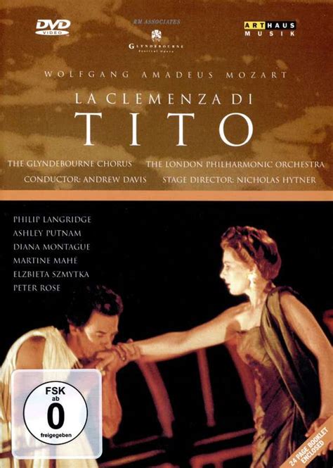 Wolfgang Amadeus Mozart La Clemenza Di Tito DVD Jpc