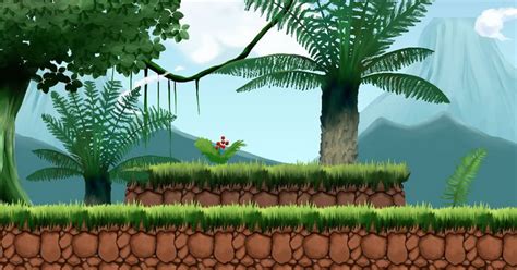 2d Jungle Side Scroller Platformer Pack By Super Brutal Assets