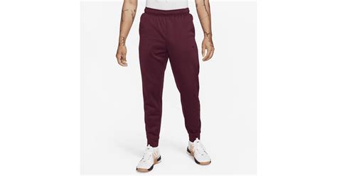 Nike Therma Fit Tapered Fitness Pants For Men Lyst