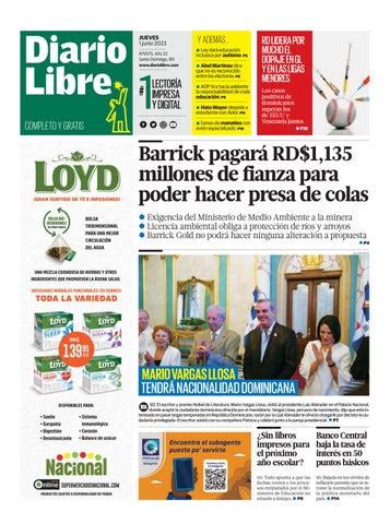 Jueves 1 De Junio De 2023 By Diario Libre Issuu