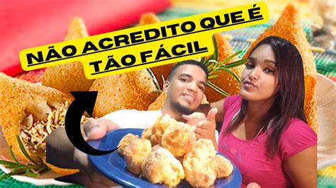 A Coxinhas mais fácil do mundo YouTube