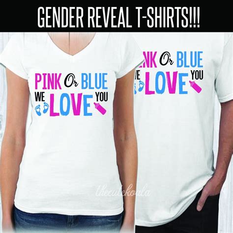 Gender Reveal T-Shirts | Gender reveal shirts, T shirts for women ...