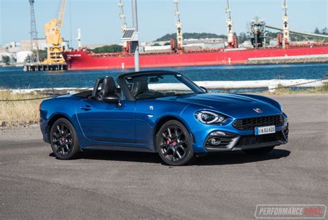 2017 Abarth 124 Spider Review Video PerformanceDrive