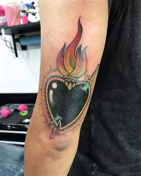 Top 99 Best Black Heart Tattoo Ideas 2020 Inspiration Guide