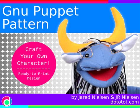 Gnu Puppet Pattern