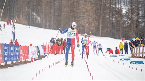 Ski De Fond Bessans Lucas Chanavat Sacr Champion De France Du