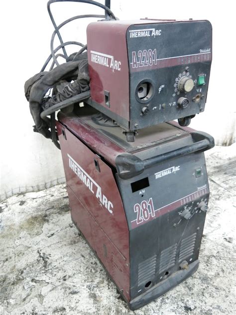 THERMAL ARC FABRICATOR 281 WELDER 300 02171130002 EBay