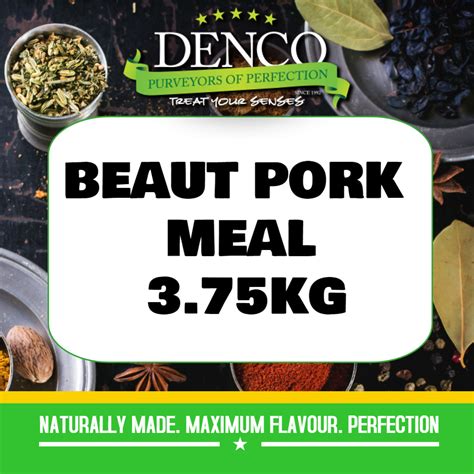 Denco Traditional English Pork Sausage Meal Premix Seasoning 167kg Bag Kay Apparel Aprons