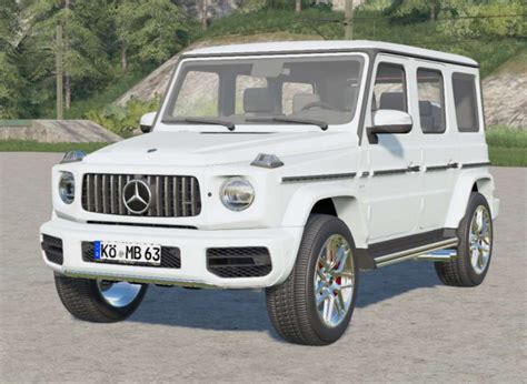 Fs Mercedes Amg G V Cars Mod F R Farming Simulator