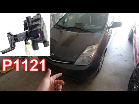 Toyota Prius Check Engine Light Code P1121 Shelly Lighting