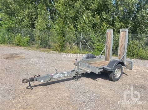 Buy Ecim S A Remorque 1 Essieux Equipment Trailer By Auction France