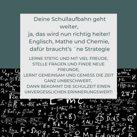 Gl Ckw Nsche Zur Einschulung Aufs Gymnasium Anregungen Gedichte