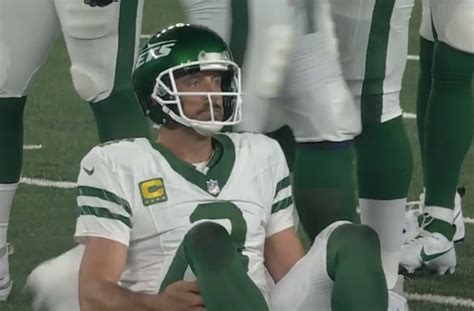 What Happened To Aaron Rodgers On His New York Jets Debut