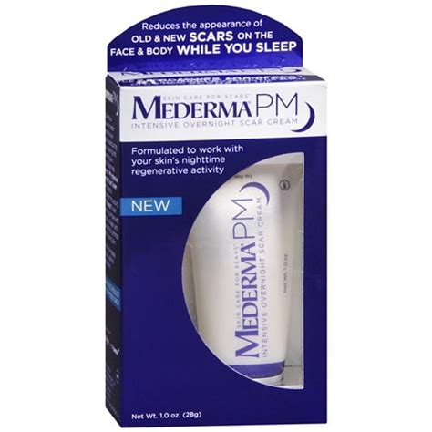 Mederma Pm Intensive Overnight Scar Cream For Skin 1 Oz