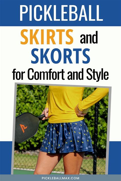 Pickleball Skirts And Skorts For Comfort And Style Pickleball Tennis