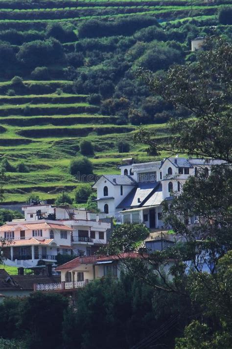 Beautiful Ooty Hill Station In The Morning Located On Nilgiri