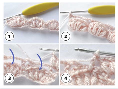 Crochet Multicolor Puff Stitch Tutorial Brilliant Life Hacks