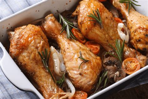 Receta De Pollo Al Horno Con Vino Blanco Chefpolis