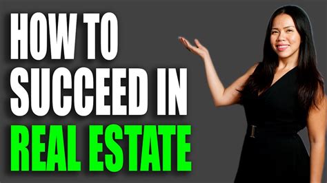 How To Succeed In Real Estate Investing YouTube