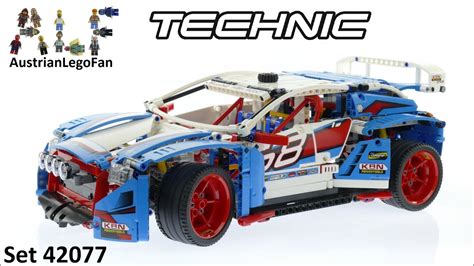 Lego Technic 42077 Rally Car Lego Speed Build Review Youtube