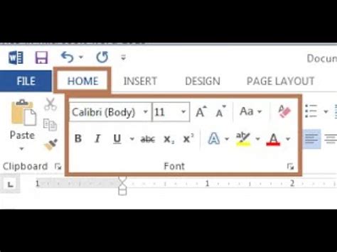 Font Group In MS Word Part 1 Formatting Of Text YouTube