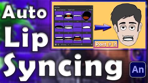 Automatic Lip Syncing In Adobe Animate Part Youtube