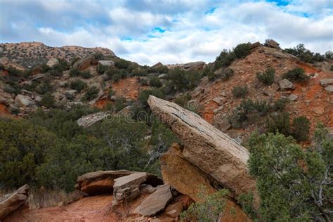 Hiking the Beautiful Palo Duro Canyon State Park in the Near Amarillo, Texas Stock Image - Image ...