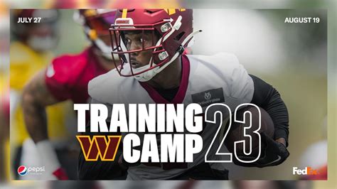 Washington Commanders Training Camp Schedule To Be Held At