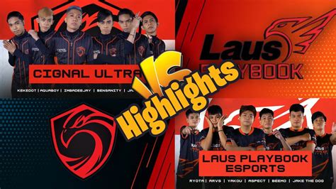 MPL PH S7 Week 5 Day 1 Highlights CIGNAL ULTRA VS LAUS PLAYBOOK