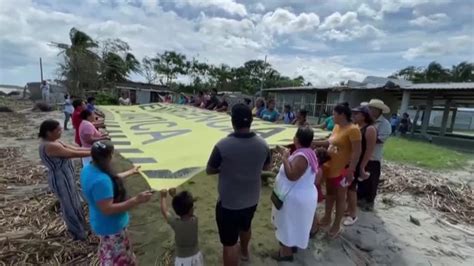 El Mar Engulle La Costa De Tabasco Y Destroza A Las Comunidades Del