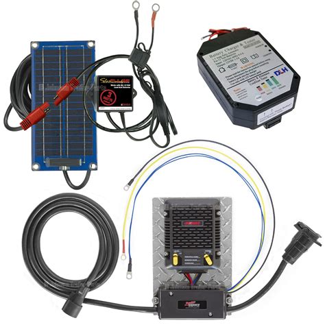 Battery Optimizer Kit Trailer Battery Charging System