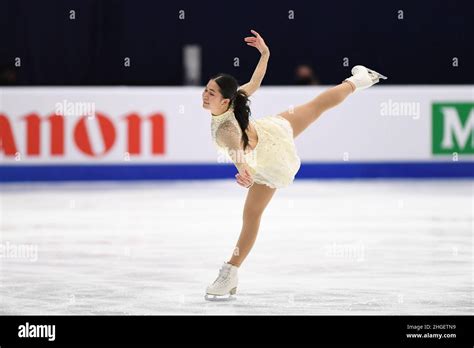 Alison Schumacher Can During Women Short Program At The Isu Four