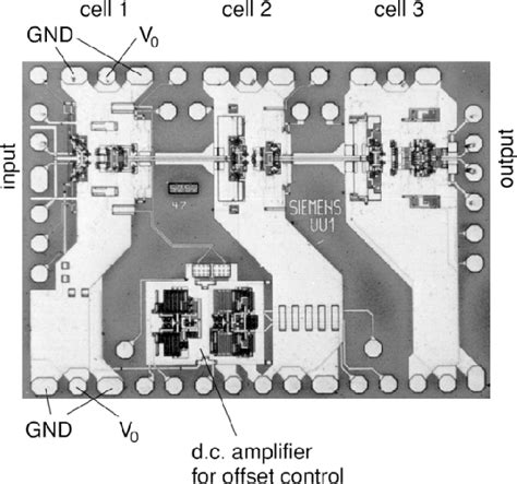 Figure From High Gain Transimpedance Amplifier In Inp Based Hbt