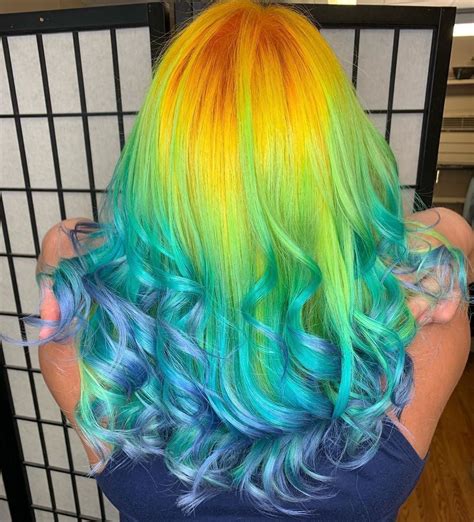 🔥this Hair Dye Is Magic 😱 Hair Styles Extreme Hair Colors Dyed Hair