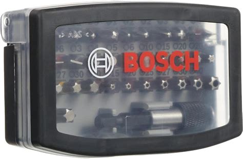 Bosch Accessories 32 pièces Coffrets d embouts de vissage Extra Hard