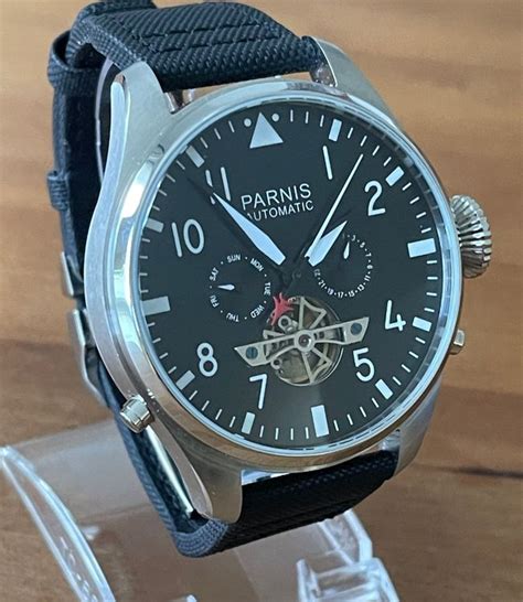 Parnis Pilots Watch Automatik Uhr Neu Ungetragen Kaufen Auf Ricardo