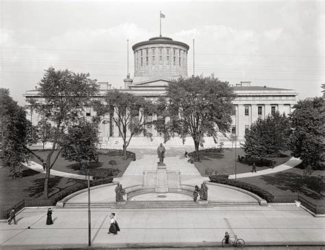 Vintage Columbus art print.Ohio State Capitol by Chromatone | Columbus, Vintage photographs, Ohio