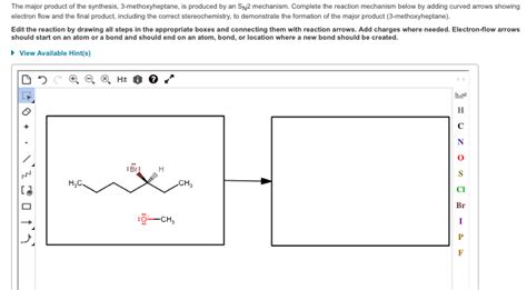 Solved The major product of the synthesis, 3-methoxyheptane, | Chegg.com