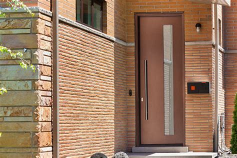 Aluminum Clad Wood Entry Doors Custom Modern Doors Chicago