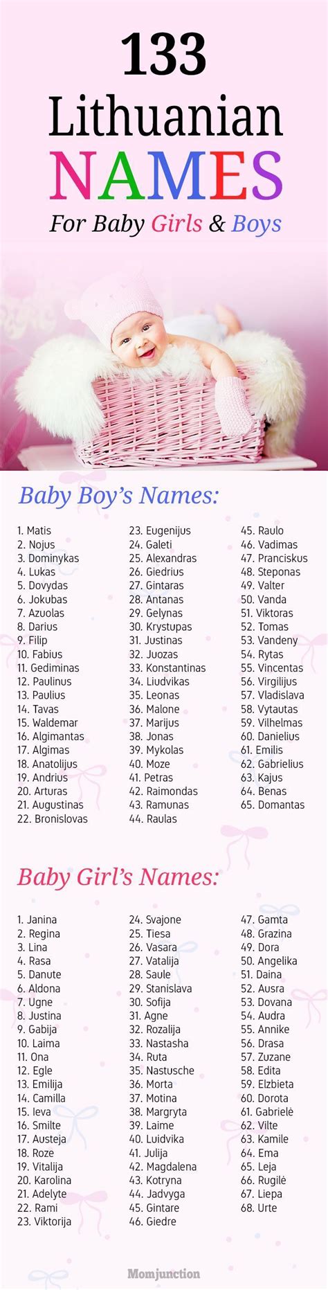 133 Amazing Lithuanian Baby Names For Girls And Boys Baby Girl Names