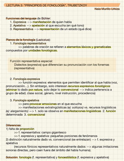 3 Resumen Lectura Lectura 3 “principios De FonologÍa” Trubetzkoy Naia Murillo Urkiza